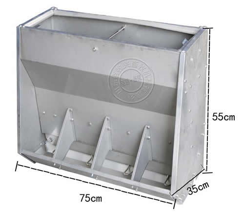 不锈钢猪料槽